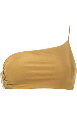 Lenny Niemeyer Gathered-panel one-shoulder bikini top
