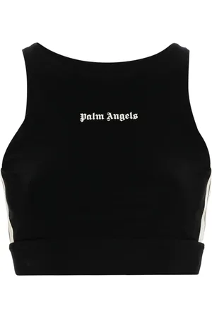 Palm Angels Logo-print performance top