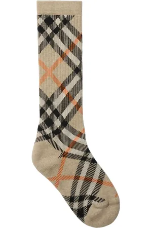 Burberry Check-print socks