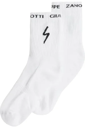 Giuseppe Zanotti Ribbed intarsia-knit socks