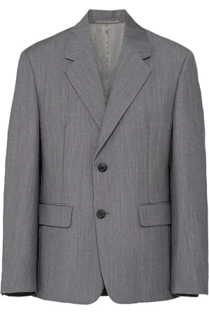 Prada Single-breasted mohair-wool blazer
