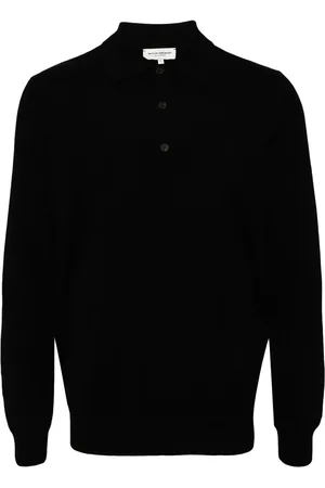 MAN ON THE BOON. Cashmere polo jumper