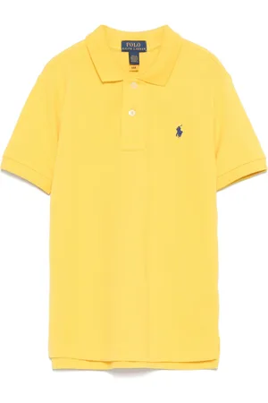 Ralph Lauren Piqu??-weave polo shirt
