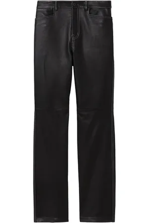 Proenza Schouler Straight leather trousers