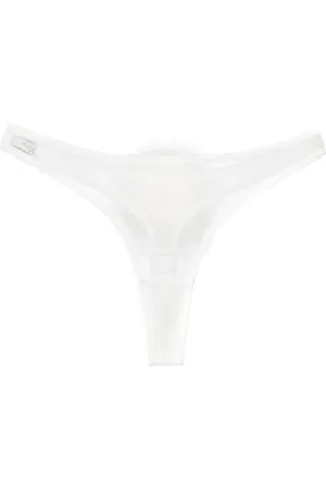 Gilda & Pearl Diana georgette pompom thong