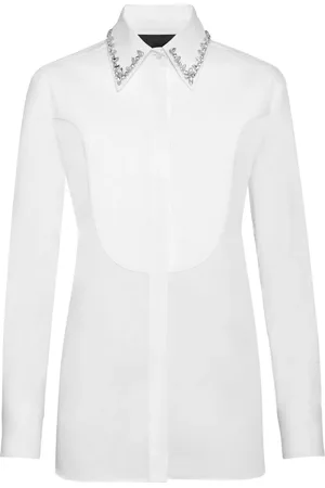 Philipp Plein Embellished long-sleeve shirt