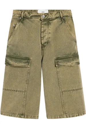 Ami Wide-leg Bermuda shorts