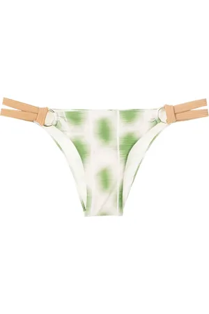 Lenny Niemeyer Abstract-print rope-detail bikini bottoms