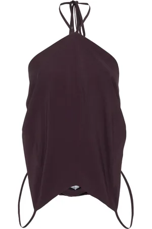 Viktor & Rolf Upside-down crepe top