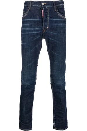 Dsquared2 Tie-dye low-rise jeans