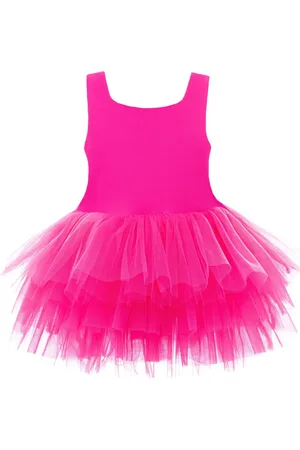 Mimi Tutu Square-neck tutu dress