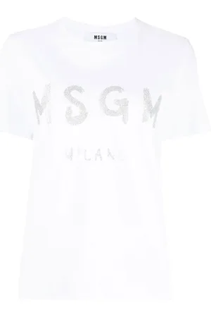 Msgm Logo-print short-sleeve T-shirt