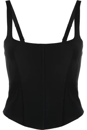 Patrizia Pepe Fly-detail bustier top