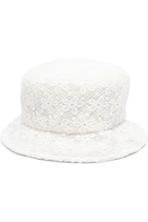 MONNALISA Floral macram?? bucket hat