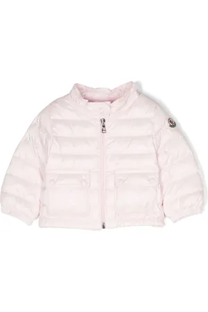 Moncler Lans logo-patch quilted jacket