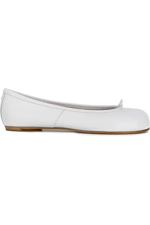Maison Margiela Tabi leather ballerina shoes