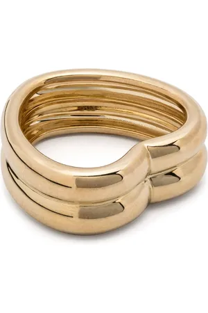 YVONNE LÉON 9kt yellow Coeur Bou??e ring