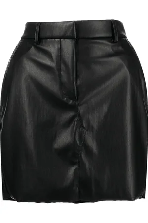 RTA Vegan leather Tamires mini-skirt