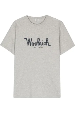 Woolrich Embroidered-logo cotton T-shirt