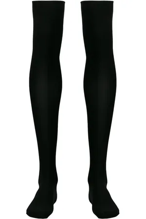 MAISON CLOSE Cut and curled stockings