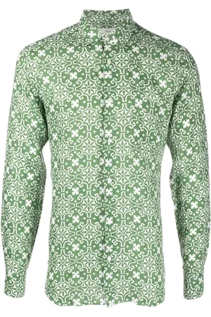 PENINSULA SWIMWEAR Graphic-print long-sleeve shirt