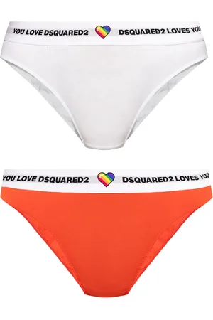 Dsquared2 Logo-waistband briefs (pack of two)
