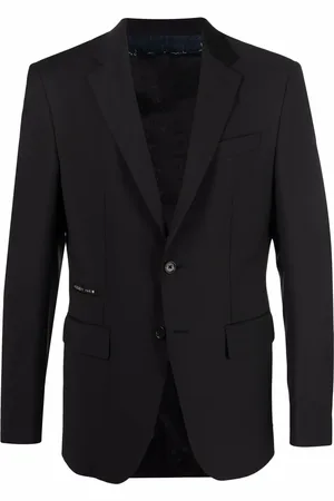 Philipp Plein Crystal skeleton Gigol?? fit blazer