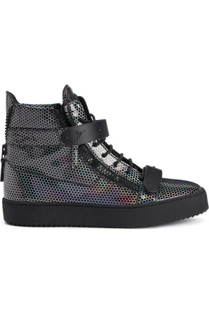 Giuseppe Zanotti Geometric-print high-top sneakers