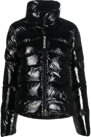 Pinko High-shine quilted jacket