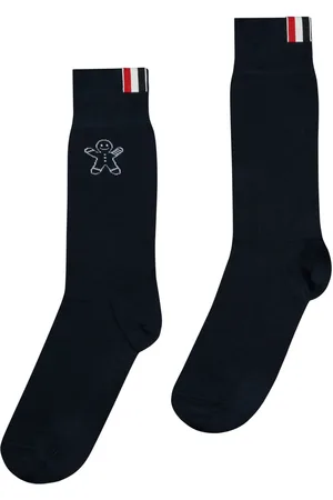 Thom Browne Cartoon-jacquard socks