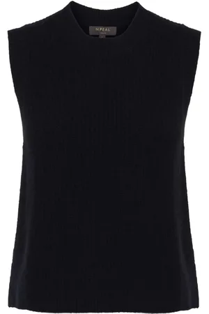 N.PEAL Ribbed-knit tank top