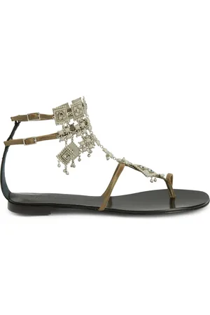 Giuseppe Zanotti Amira embellished suede sandals
