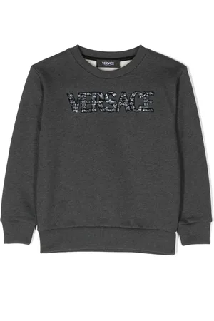 VERSACE Logo-appliqu?? sweatshirt