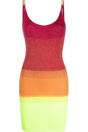 GCDS Multicoloured sleeveless dress