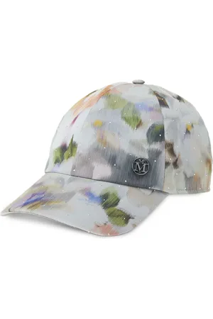 Le Mont St Michel Tiger abstract-print baseball cap