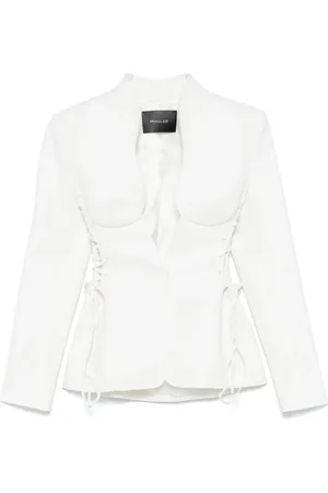 MUGLER Laced-up jacket