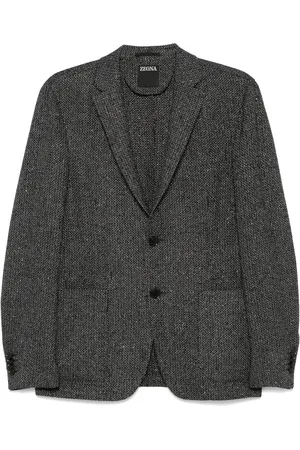 Ermenegildo Zegna Basket weave blazer
