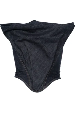 MAGDA BUTRYM Draped strapless corset top
