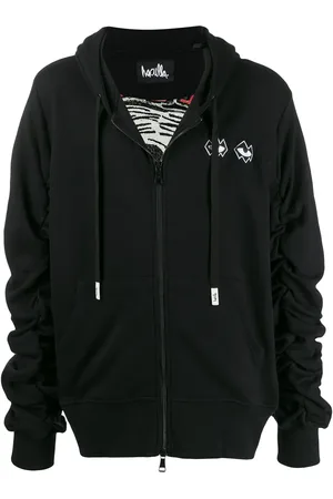 HACULLA Embroidered detail hoodie