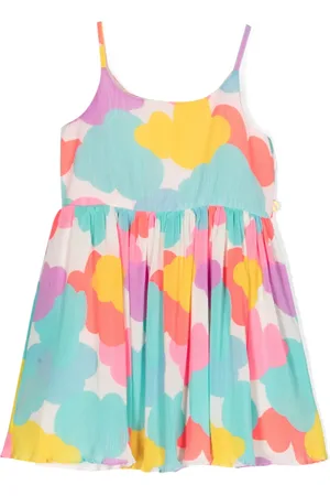 Billieblush Graphic-print pliss?? dress