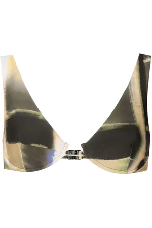 Lenny Niemeyer Abstract-print underwire bikini top