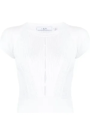 IRO Cut-out knit T-shirt