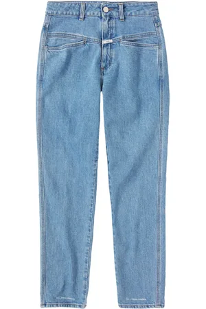 Closed High-rise straight-leg jeans
