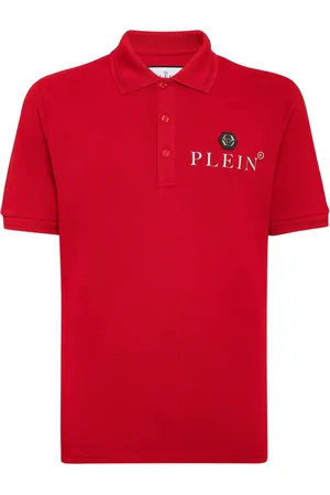 Philipp Plein Iconic piqu?? cotton polo shirt