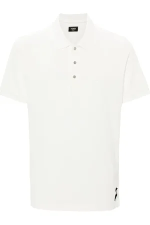 Fendi FF-embossed polo shirt