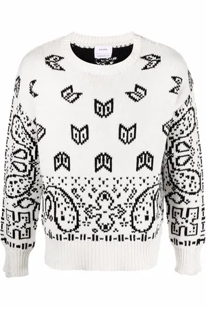 Rhude Paisley-print cotton jumper
