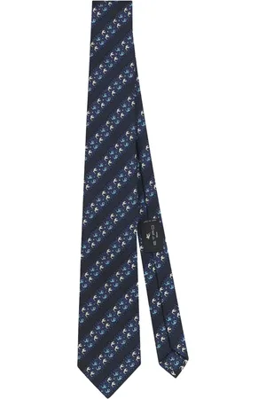 Etro Geometric-pattern silk tie