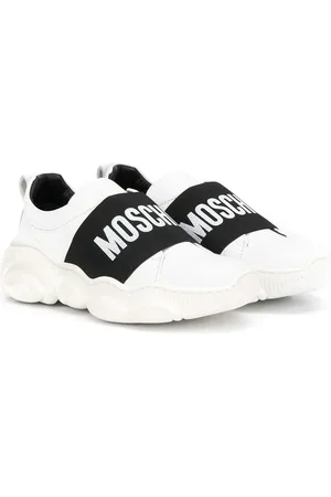 Moschino Logo strap sneakers