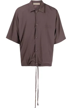 FEAR OF GOD Rubberised-logo short-sleeve shirt