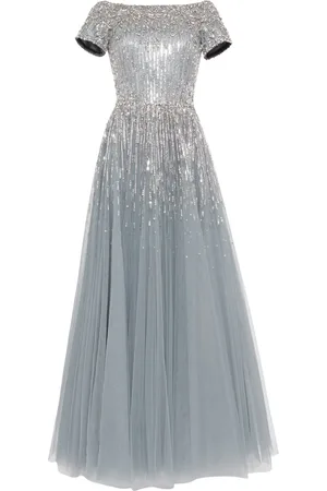 Jenny Packham Lyra crystal-embellished gown